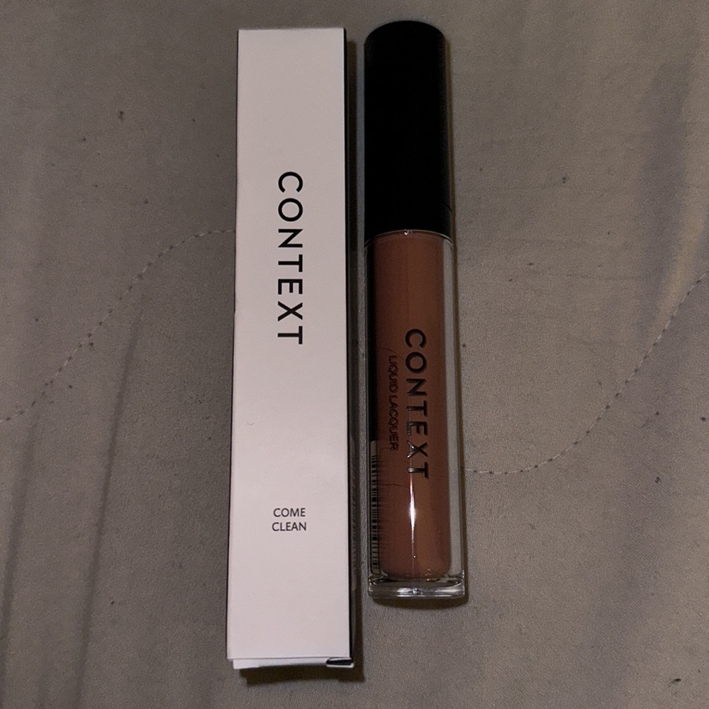 CONTEXT- Come Clean - liquid lacquer